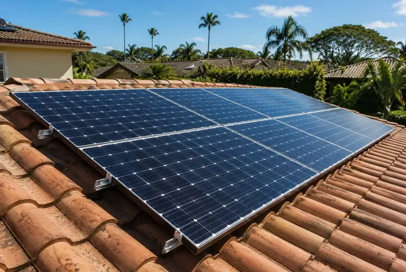 Installation de panneaux solaires à Varzay